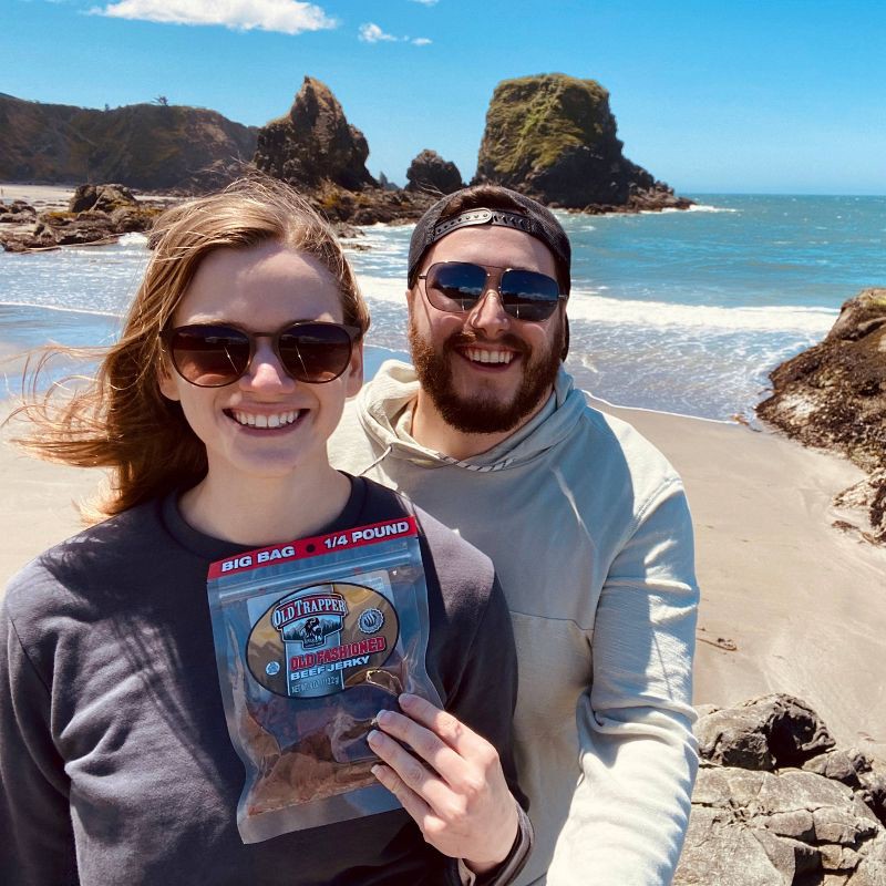 slide 3 of 4, Old Trapper Old Fashion Beef Jerky - 4oz, 4 oz