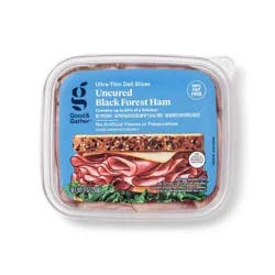 Uncured Black Forest Ham Ultra-Thin Deli Slices - 9oz - Good & Gather™