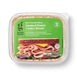 Smoked Honey Turkey Breast Ultra-Thin Deli Slices - 9oz - Good & Gather™