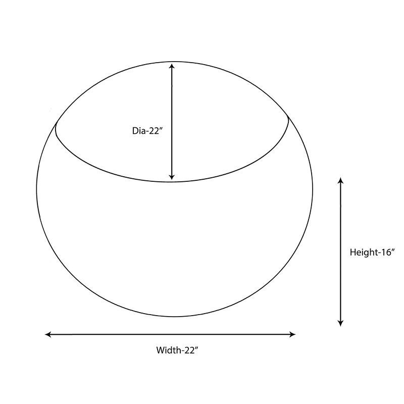 slide 7 of 8, Cloverly Chunky Knit Pouf Cream - Threshold™: Round Cotton Footrest with Polystyrene Beads, 1 ct