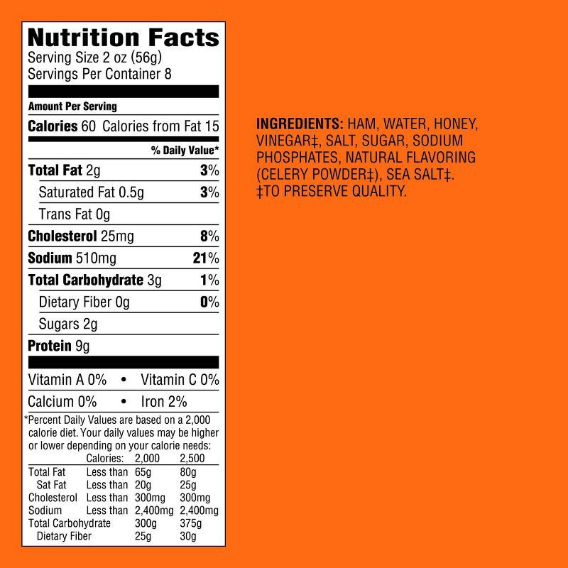 slide 4 of 4, Uncured Honey Ham - 16oz - Good & Gather™, 16 oz