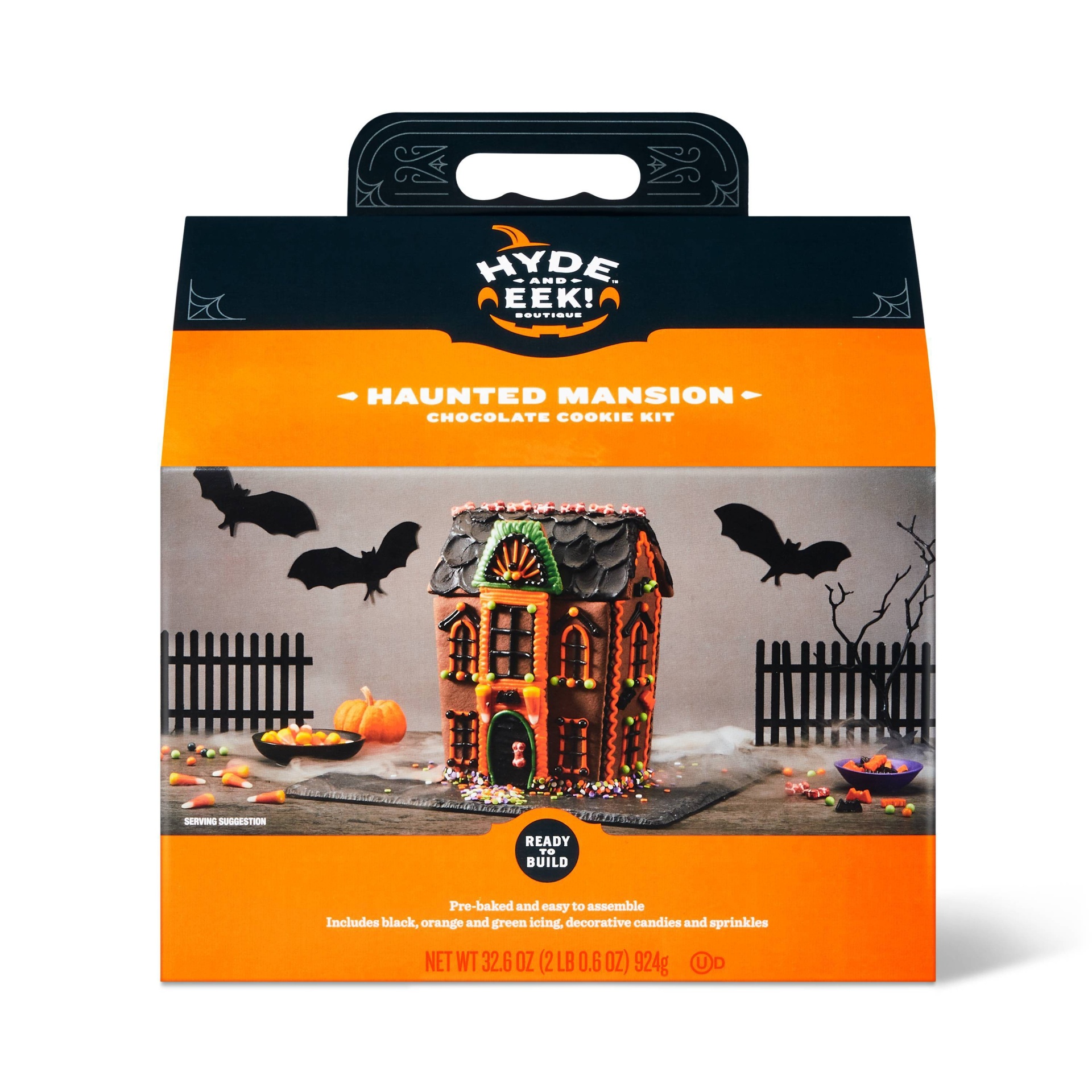 Halloween Haunted Mansion Chocolate Cookie Kit 32.6oz Hyde