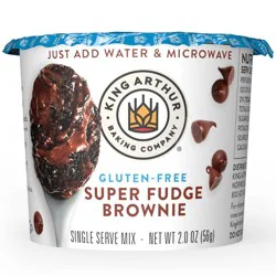 King Arthur Gluten Free Super Fudge Brownie Single Serve Mix - 2oz