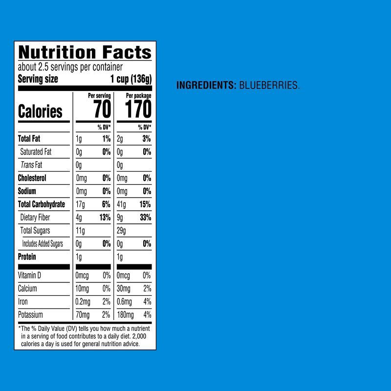 slide 4 of 4, Frozen Blueberries - 12oz - Good & Gather™, 12 oz