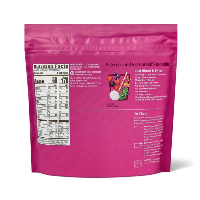 slide 2 of 4, Frozen Mixed Berries - 12oz - Good & Gather™, 12 oz
