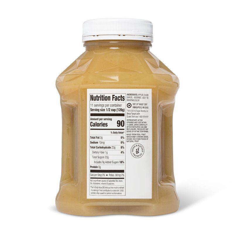 slide 3 of 3, Homestyle Applesauce Jar - 48oz - Good & Gather™, 48 oz