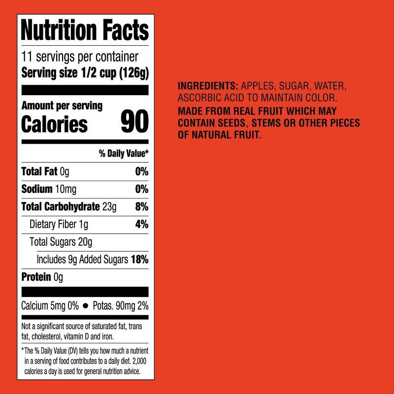 slide 4 of 4, Homestyle Applesauce Jar - 48oz - Good & Gather™, 48 oz