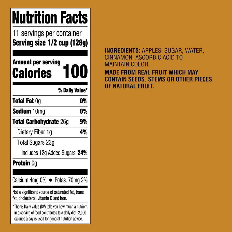 slide 4 of 4, Cinnamon Applesauce Jar - 46oz - Good & Gather™, 46 oz
