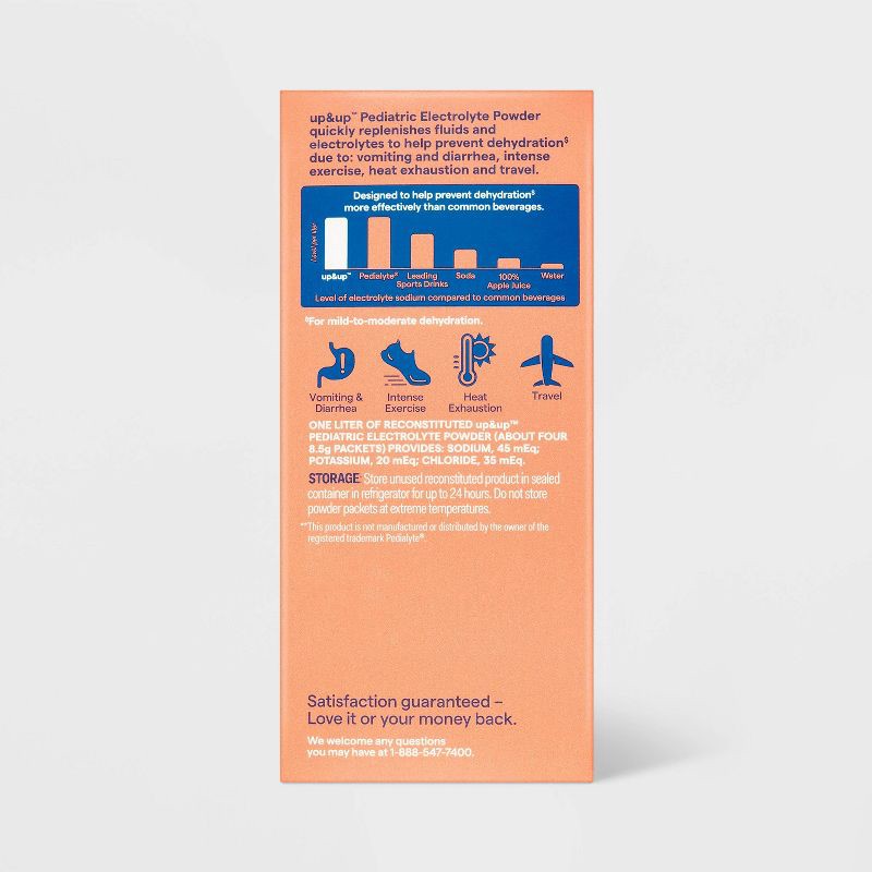 slide 3 of 5, Pediatric Electrolyte Powder Variety Pack - 0.3oz/8pk - up&up™, 0.3 oz, 8 ct