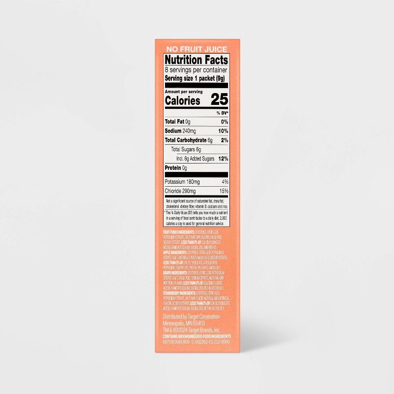 slide 4 of 5, Pediatric Electrolyte Powder Variety Pack - 0.3oz/8pk - up&up™, 0.3 oz, 8 ct