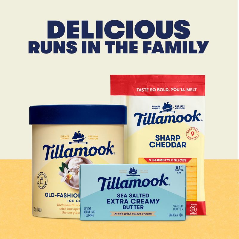 slide 4 of 5, Tillamook Salted Butter Spread - 16oz, 16 oz