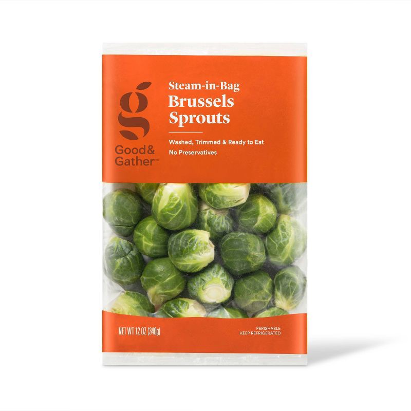 slide 1 of 4, Brussels Sprouts - 12oz - Good & Gather™, 12 oz