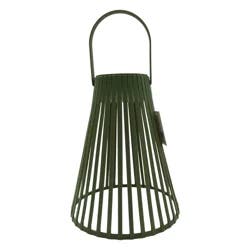 ROOM & RETREAT Roomn & Retreat Solar Powered Led Lantern, Green