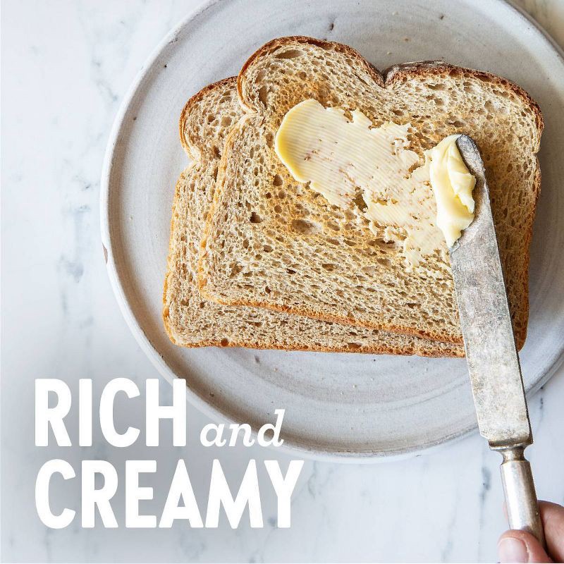 slide 2 of 9, Vital Farms Pasture-Raised Sea Salted Butter - 8oz, 8 oz