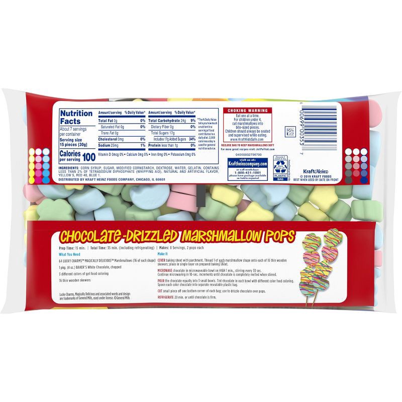 slide 9 of 12, Kraft Lucky Charms Marshmallows-7oz, 7 oz