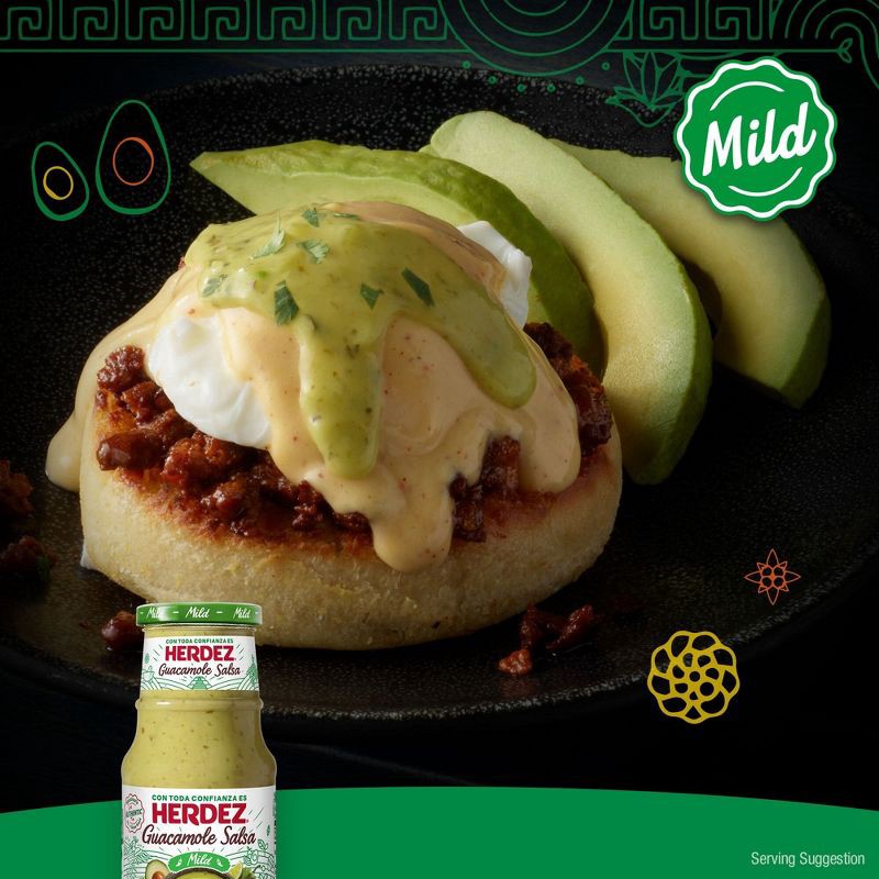 slide 7 of 12, Herdez Guacamole Salsa Mild - 15.7oz, 15.7 oz