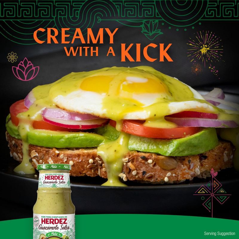 slide 9 of 12, Herdez Guacamole Salsa Mild - 15.7oz, 15.7 oz