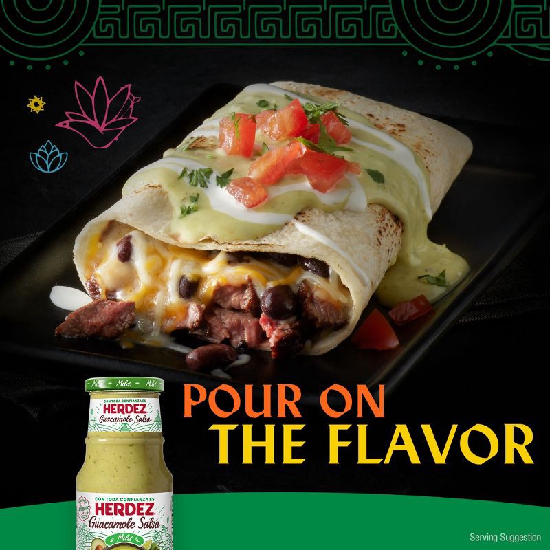 slide 10 of 12, Herdez Guacamole Salsa Mild - 15.7oz, 15.7 oz