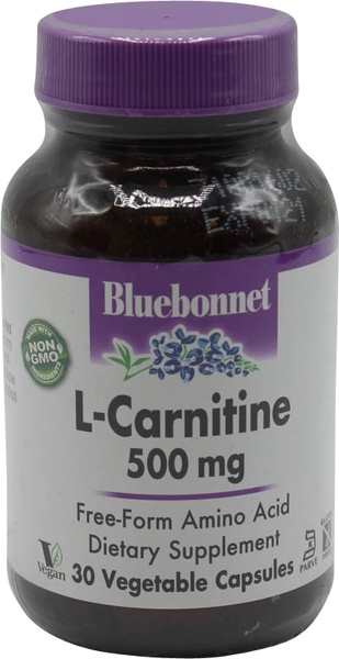 slide 1 of 1, Bluebonnet Nutrition L-Carnitine, 30 ct