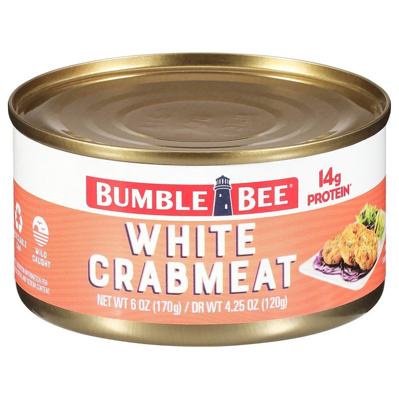 slide 1 of 8, Bumble Bee White Crab Meat - 6oz, 6 oz
