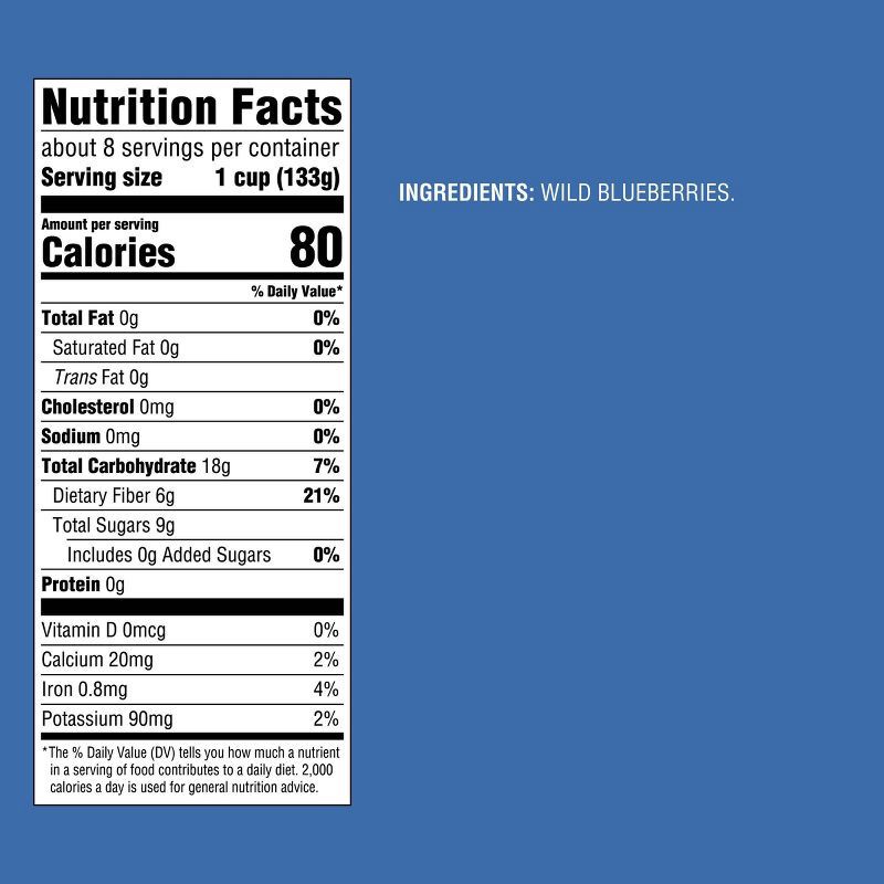slide 4 of 4, Frozen Wild Blueberries - 40oz - Good & Gather™, 40 oz