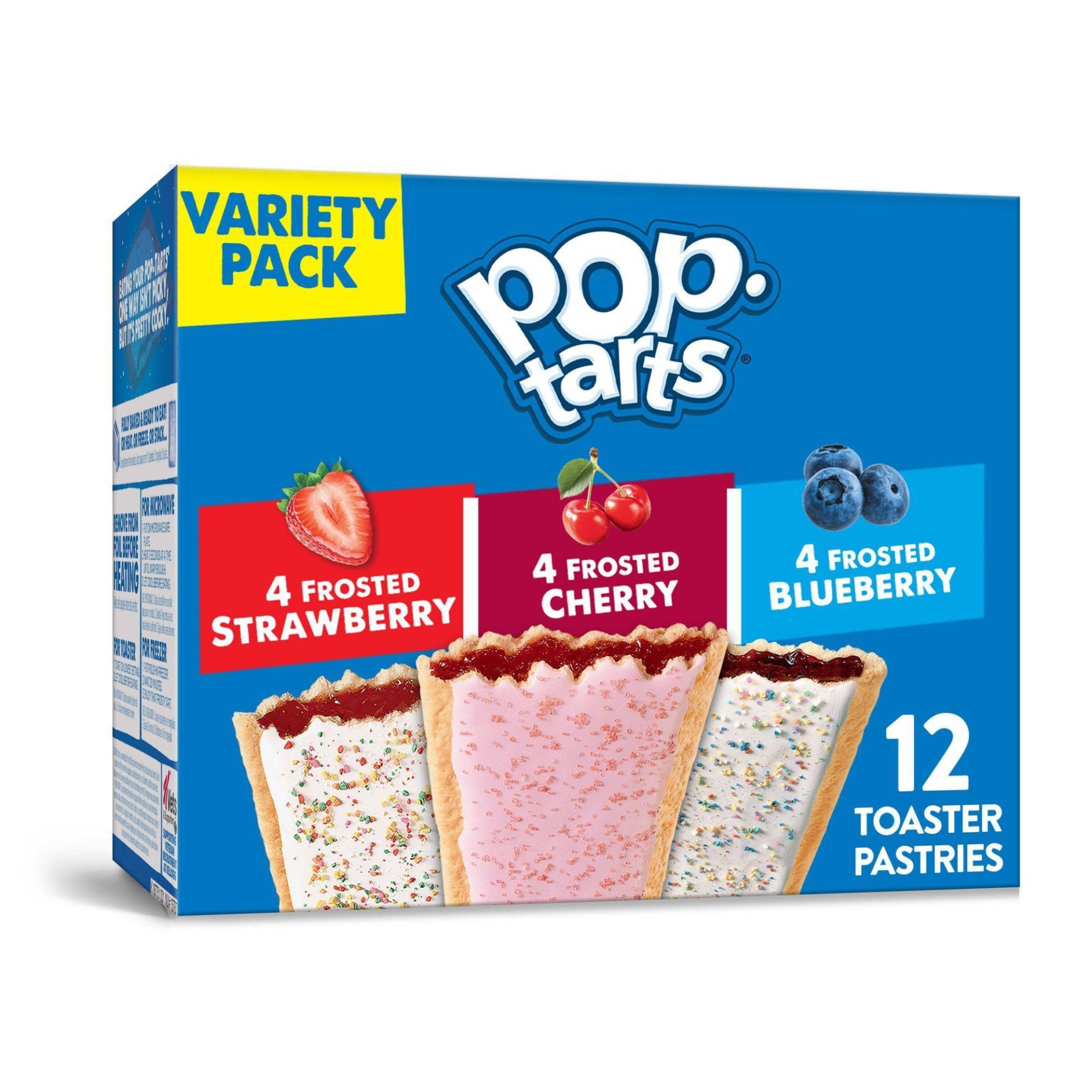 slide 1 of 9, Pop-Tarts Frosted Variety Pack Pastries, 12 ct; 20.3 oz