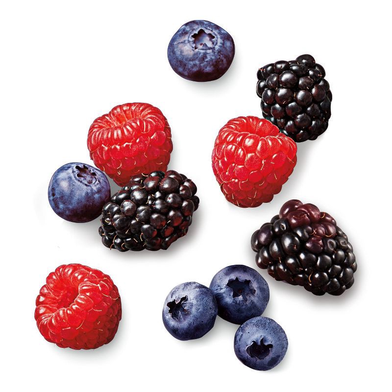 slide 3 of 4, Trio Berry Bliss Frozen Fruit Blend - 48oz - Good & Gather™, 48 oz