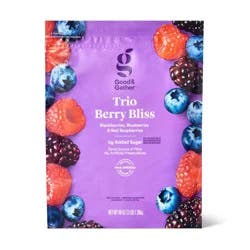 Trio Berry Bliss Frozen Fruit Blend - 48oz - Good & Gather™