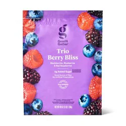 Trio Berry Bliss Frozen Fruit Blend - 48oz - Good & Gather™