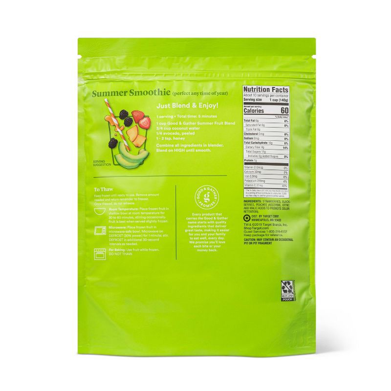 slide 2 of 3, Summer Frozen Fruit Blend - 48oz - Good & Gather™, 48 oz
