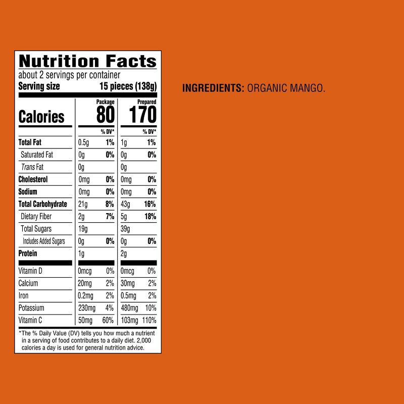 slide 4 of 4, Organic Frozen Mango Chunks - 10oz - Good & Gather™, 10 oz