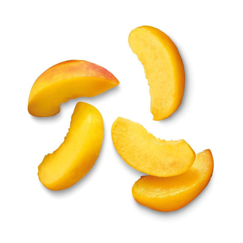 slide 3 of 3, Organic Frozen Sliced Peaches - 10oz - Good & Gather™, 10 oz