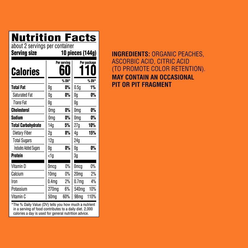 slide 4 of 4, Organic Frozen Sliced Peaches - 10oz - Good & Gather™, 10 oz