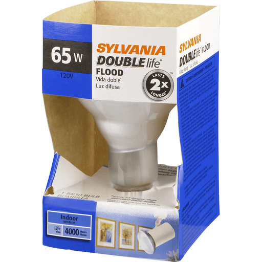 slide 3 of 9, Sylvania Double-Life Flood Bulb, 1 ct