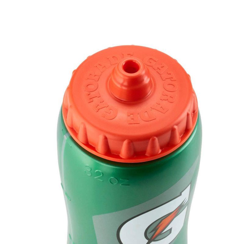 slide 3 of 5, Gatorade Squeeze 32oz Plastic Water Bottle - Green: BPA-Free Portable Drinkware, 32 oz