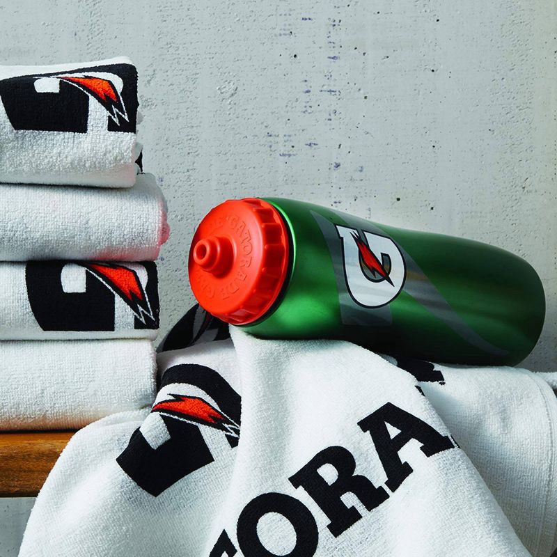 slide 4 of 5, Gatorade Squeeze 32oz Plastic Water Bottle - Green: BPA-Free Portable Drinkware, 32 oz