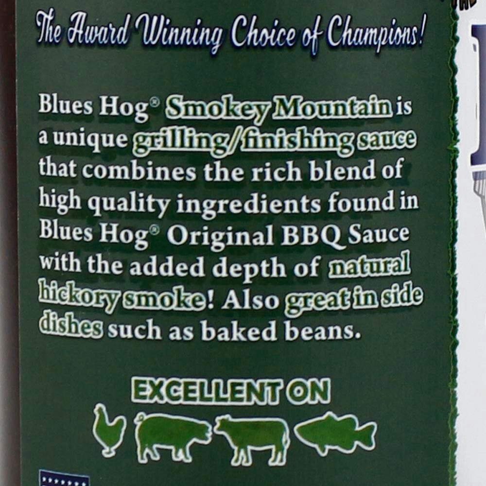 slide 2 of 3, Blues Hog Smokey Mountain BBQ Sauce 24 oz, 24 oz