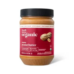 Organic Stir Creamy Peanut Butter - 28oz - Good & Gather