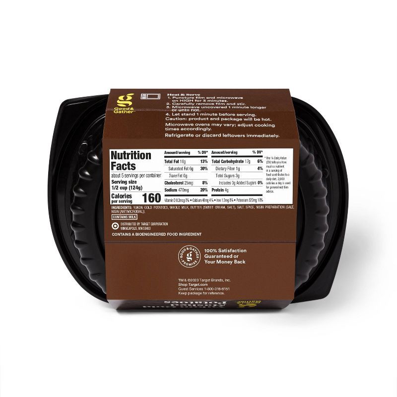 slide 2 of 4, Yukon Gold Mashed Potatoes - 24oz - Good & Gather™, 24 oz