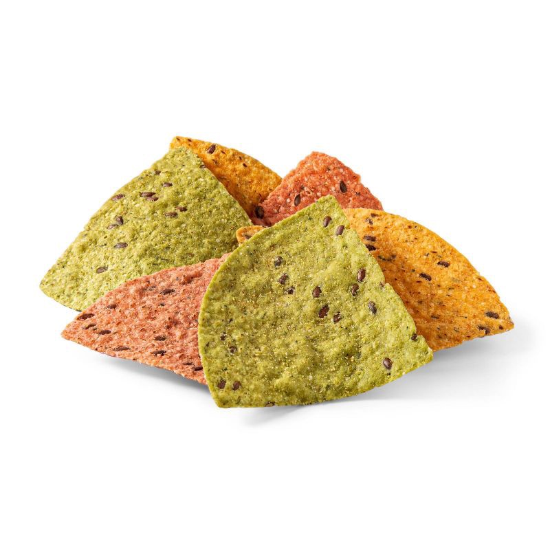 slide 2 of 3, Organic Veggie Tortilla Chips - 10oz - Good & Gather™, 10 oz