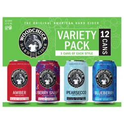 Woodchuck Hard Cider - Variety Pack CANS 12 Pack, 12oz Can