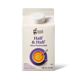 Half & Half - 16 fl oz (1pt) - Good & Gather™