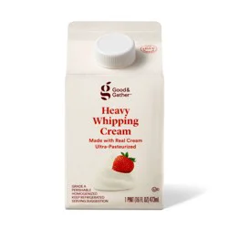 Heavy Whipping Cream - 16 fl oz (1pt) - Good & Gather™