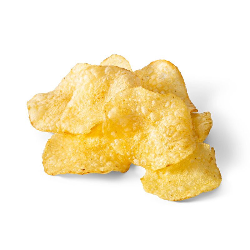 slide 2 of 3, Traditional Kettle Chips - 8oz - Good & Gather™, 8 oz