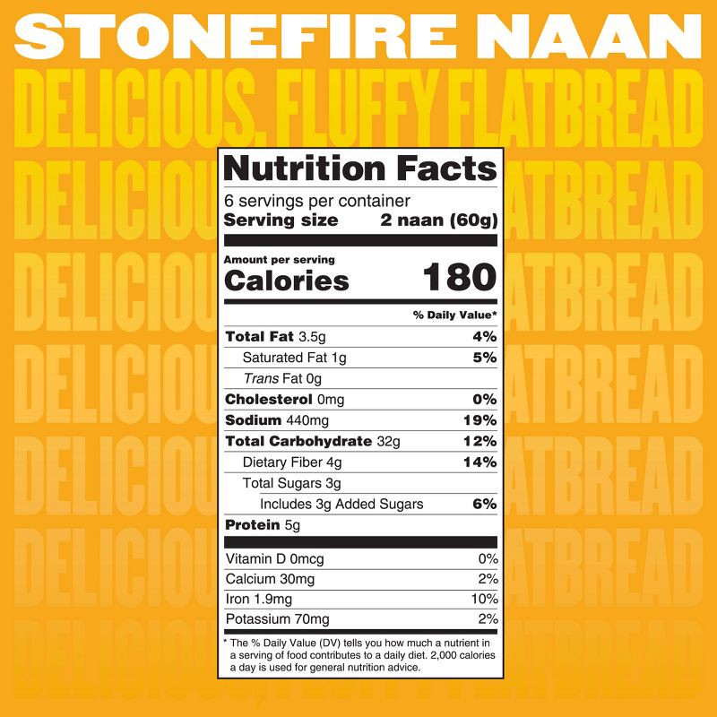 slide 6 of 8, Stonefire Naan Rounds - 12ct/12.7oz, 12 ct; 12.7 oz