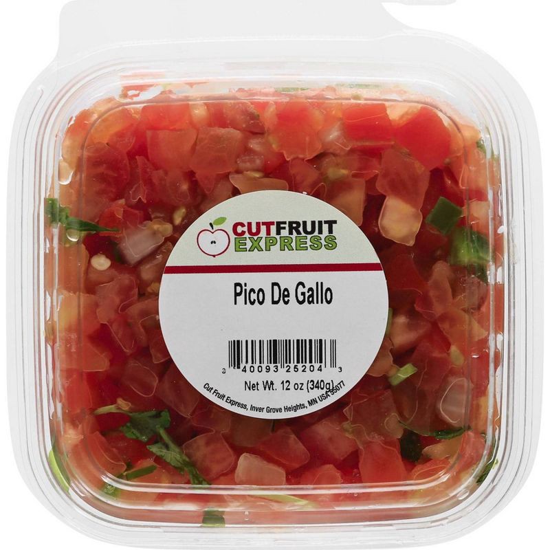 slide 1 of 4, Cut Fruit Express Pico de Gallo - 12oz, 12 oz