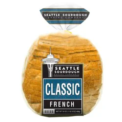 Franz Seattle Sourdough Baking Company Classic French Sliced Round Bread - 24oz