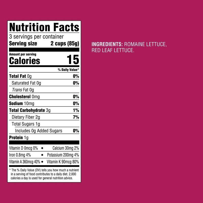 slide 5 of 5, Fresh Leafy Romaine - 9oz - Good & Gather™, 9 oz