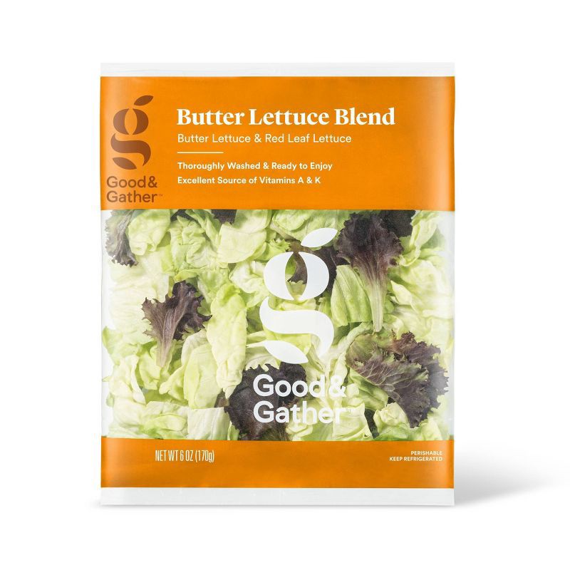 slide 1 of 3, Butter Lettuce Blend - 6oz - Good & Gather™, 6 oz