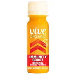 Vive Organic Immunity Boost Original Ginger & Turmeric Wellness Shot - 2 fl oz